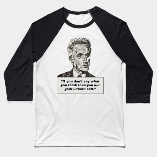 Jordan Peterson Quote #10 (original art version) Baseball T-Shirt